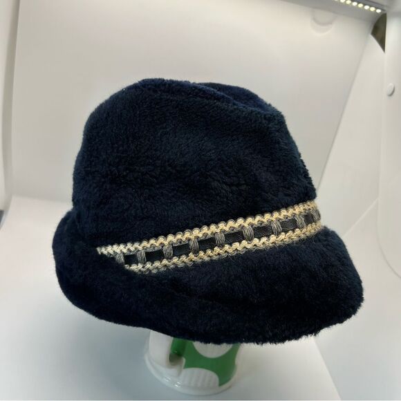 Stetson vintage union made gentlemans Tyrolean hat, Alpine style hat. Ear flaps main image 6